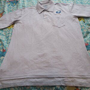 Brookfield Uniforms USPS Postal Mail Employee S/S Polo Shirt Size XLT Tall USA